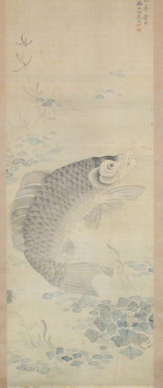 【真作】福田浩湖/幽渓春信図/山水図/春景山水図/掛軸☆宝船☆AD-479 真作】福田浩湖/幽渓春信図/山水図/春景山水図/掛軸☆